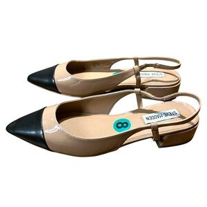 NWT Steve Madden Belinda Slingback Flats